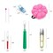 ICNOW 216 PCS Sewing Pin Cushion Kit, Needle Cushion, 2 Magnetic Wrist Pincushion with 200 Straight Sewing Pins, 10 Sewing Clips, 2 Seam Rippers and 1 Sewing Scissor, Sewing Products for DIY